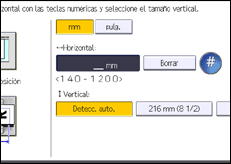 Ilustración de la pantalla panel de mandos