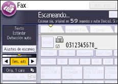 Ilustración de la pantalla panel de mandos
