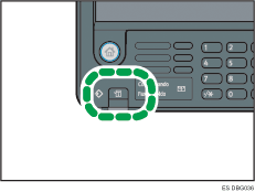 Ilustración de la tecla Comprobar estado