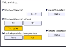 Laitteen näyttö