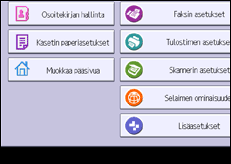 Käyttöpaneelin näyttö