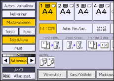 Käyttöpaneelin näyttö