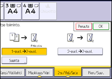 Käyttöpaneelin näyttö