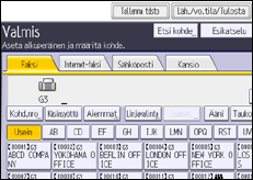 Käyttöpaneelin näyttö