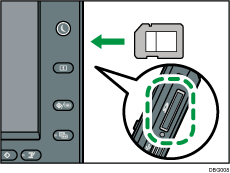 Media slot illustration