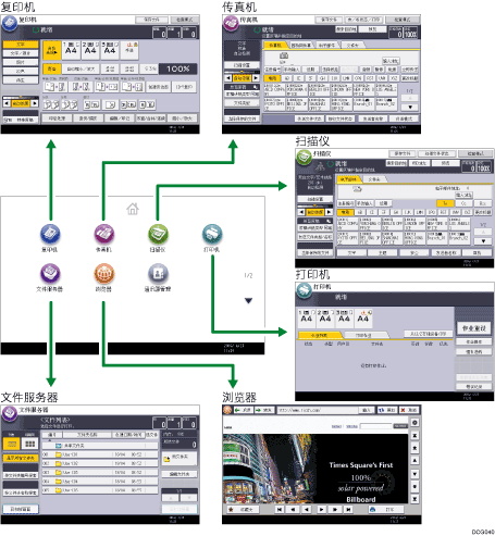 更改模式的插图