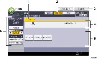 已编号的操作面板屏幕插图
