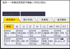 操作面板屏幕插图