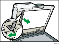 Illustration de l'ADF à numérisation recto verso en une seule passe