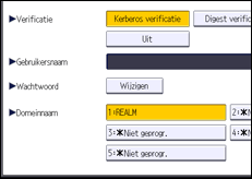 Schermafbeelding bedieningspaneel