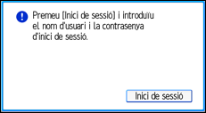 Il·lustració de pantalla del panell d'operacions