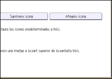Il·lustració de pantalla del panell d'operacions