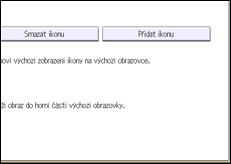 Ilustrace displeje ovládacího panelu