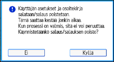 Käyttöpaneelin näyttö