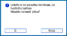Käyttöpaneelin näyttö