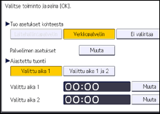 Käyttöpaneelin näyttö