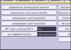 Käyttöpaneelin näyttö