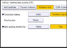 Käyttöpaneelin näyttö