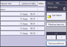 Käyttöpaneelin näyttö
