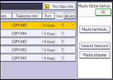 Käyttöpaneelin näyttö