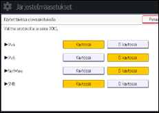 Käyttöpaneelin näyttö
