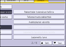 Käyttöpaneelin näyttö