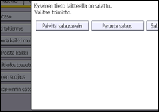 Käyttöpaneelin näyttö