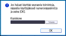 Käyttöpaneelin näyttö