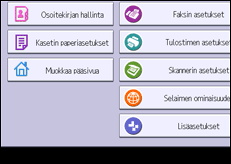 Käyttöpaneelin näyttö