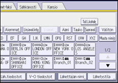 Käyttöpaneelin näyttö