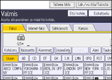 Käyttöpaneelin näyttö
