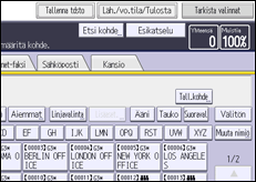 Käyttöpaneelin näyttö
