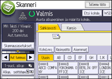 Käyttöpaneelin näyttö