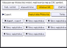 A kezelőpanel ismertetése