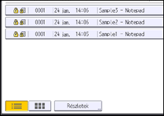 A kezelőpanel ismertetése