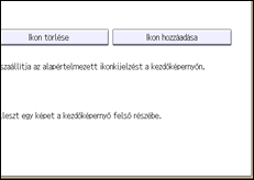 A kezelőpanel ismertetése