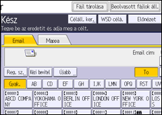 A kezelőpanel ismertetése