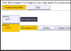 Illustrasjon av brukerpanel