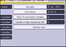 Illustrasjon av brukerpanel