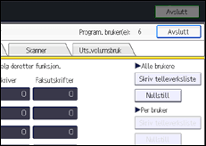 Illustrasjon av brukerpanel