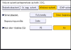 Illustrasjon av brukerpanel