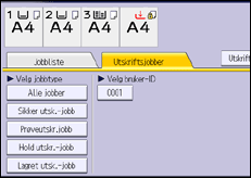 Illustrasjon av brukerpanel