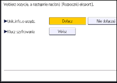Ilustracja ekranu panela operacyjnego