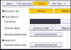 Ilustracja ekranu panela operacyjnego