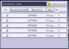 Ilustracja ekranu panela operacyjnego