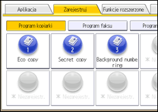 Ilustracja ekranu panela operacyjnego