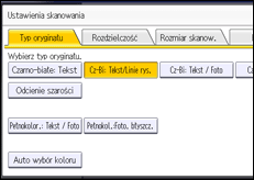 Ilustracja ekranu panela operacyjnego