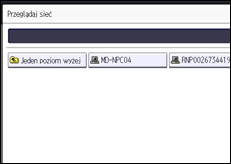 Ilustracja ekranu panela operacyjnego