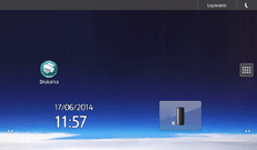 Ilustracja ekranu panela operacyjnego