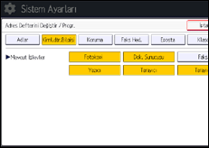 İşlem paneli ekran çizimi
